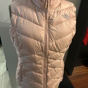 The North Face Women's Light Pink Quilted Vest